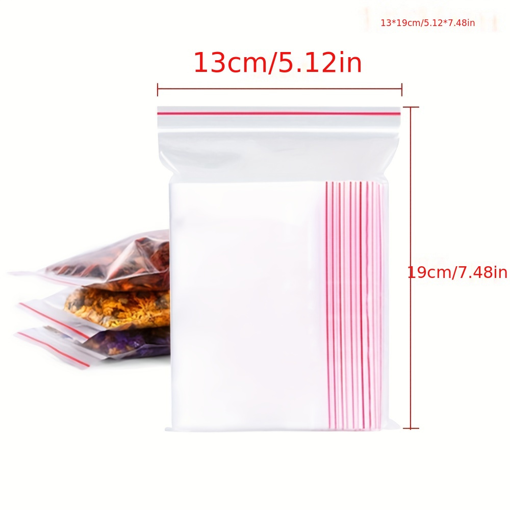 100 Pcs Vacuum Food Packaging Bags Thickened Airtight Food Storage