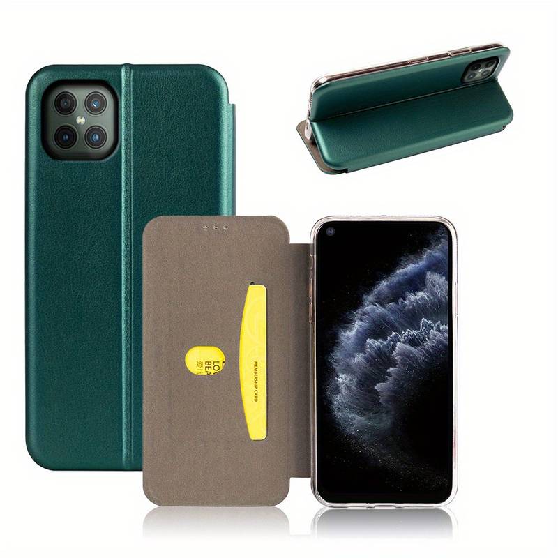 Luxury Classic PU Leather & TPU Shockproof Phone Case Cover For IPhone (Multiple Models: 16 Pro Max Down To IPhone 7/8/X/XR)