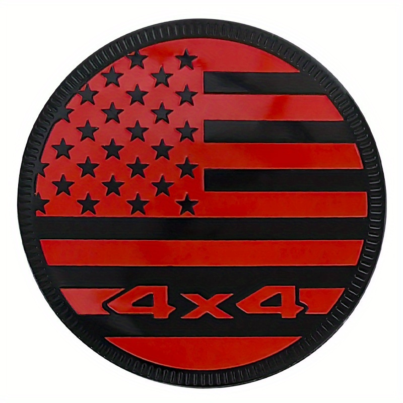 United States Flag Emblems Stickers Aluminum Alloy 4x4 Usa - Temu