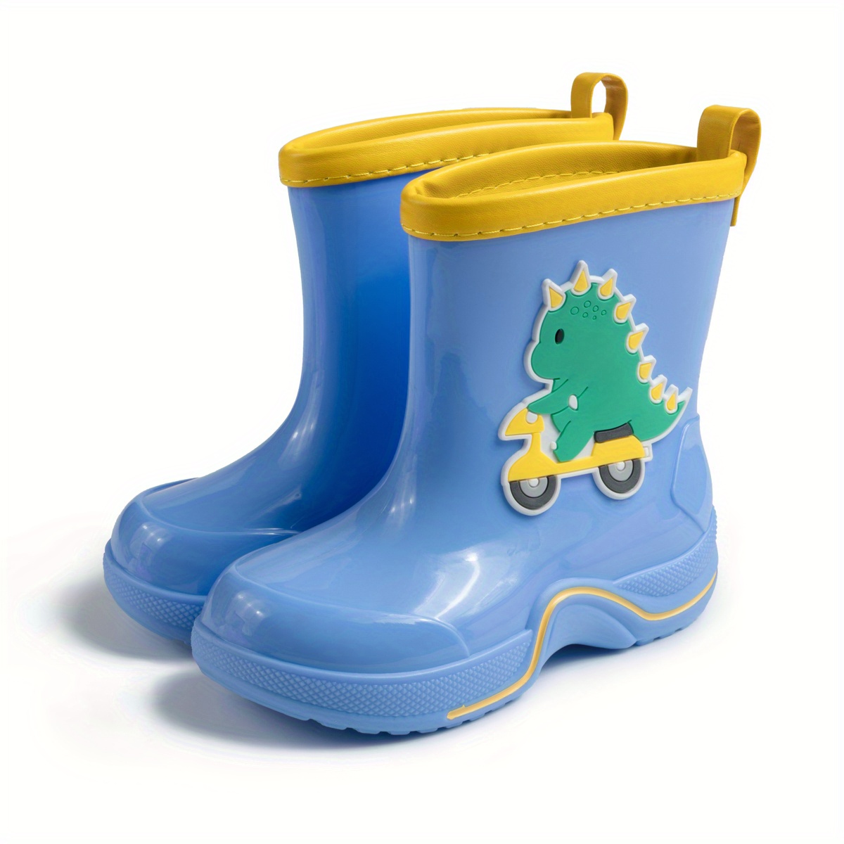 Botas Lluvia Cordón Jiageya Niños Niñas Diseño Dinosaurio - Temu Chile