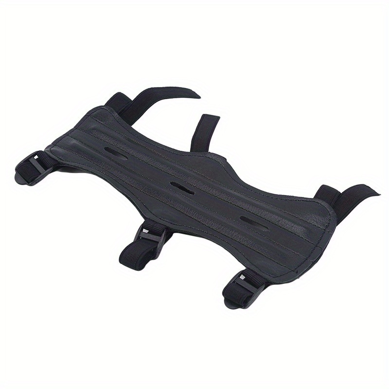 Adjustable Leather Archery Arm Guard Hunting Shooting Temu