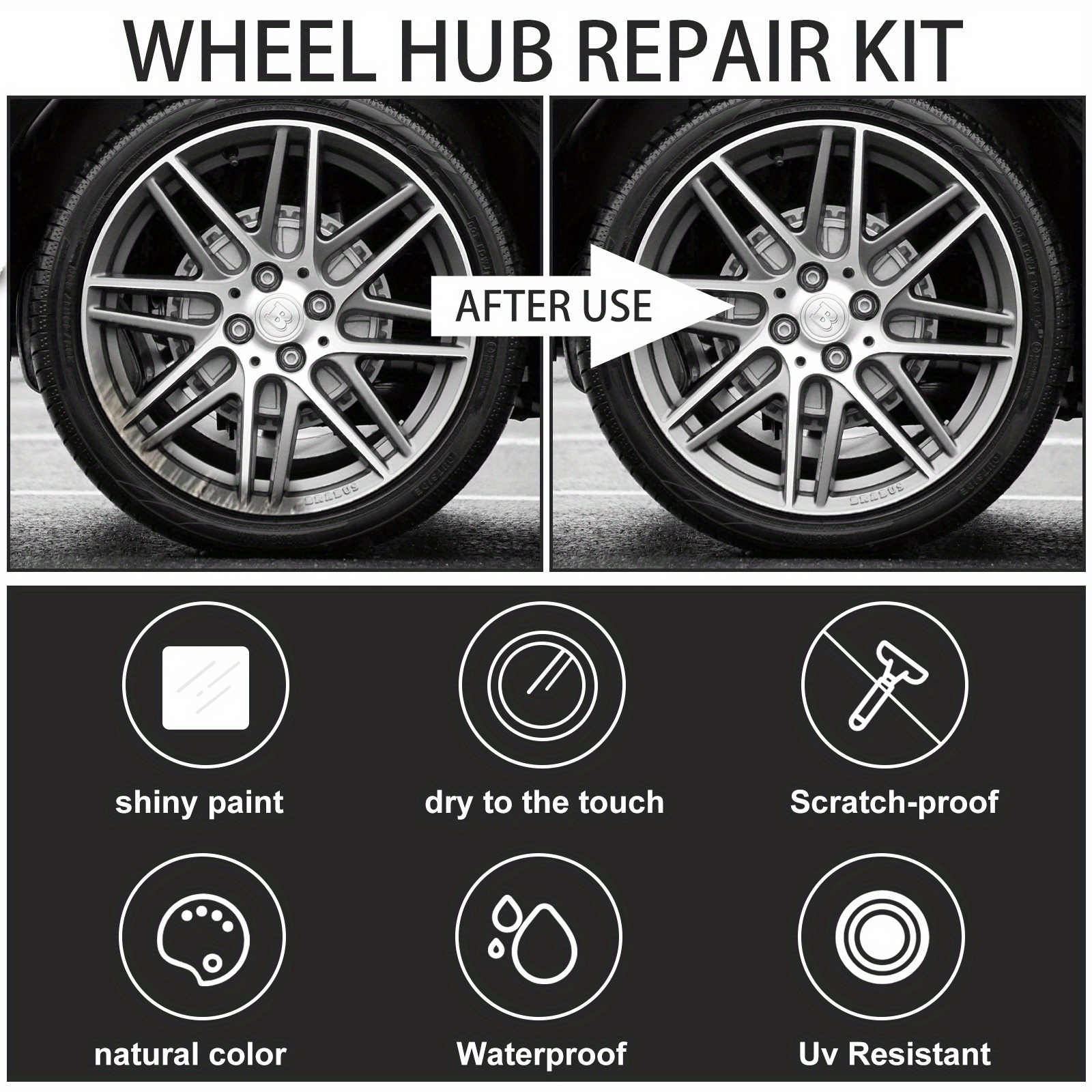 1set wheel scratch repair agent car scratch repair agent paint repair paint to scratch repair agent details 6