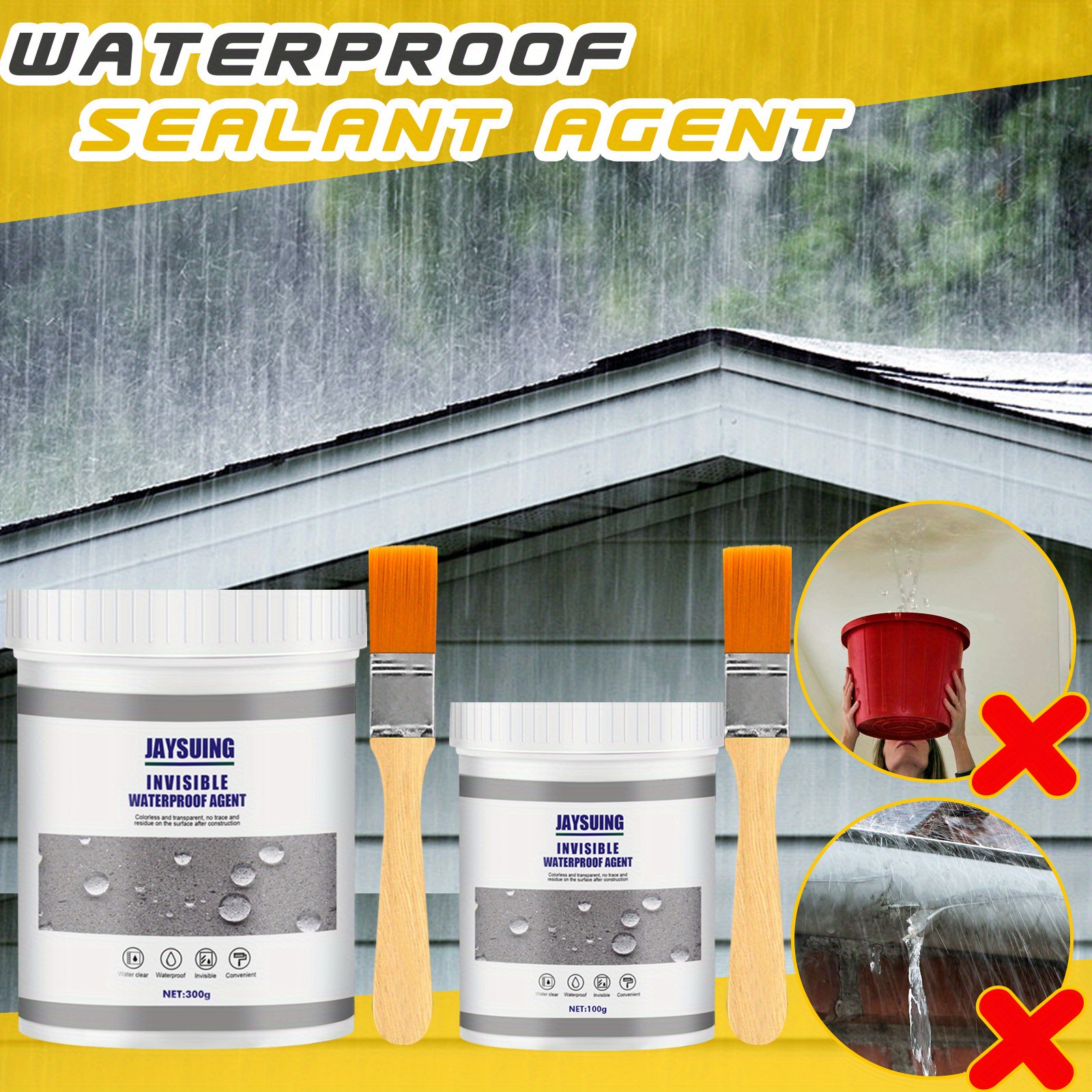 Stop Water Leaks Instantly Waterproof Sealant For Kitchen Temu