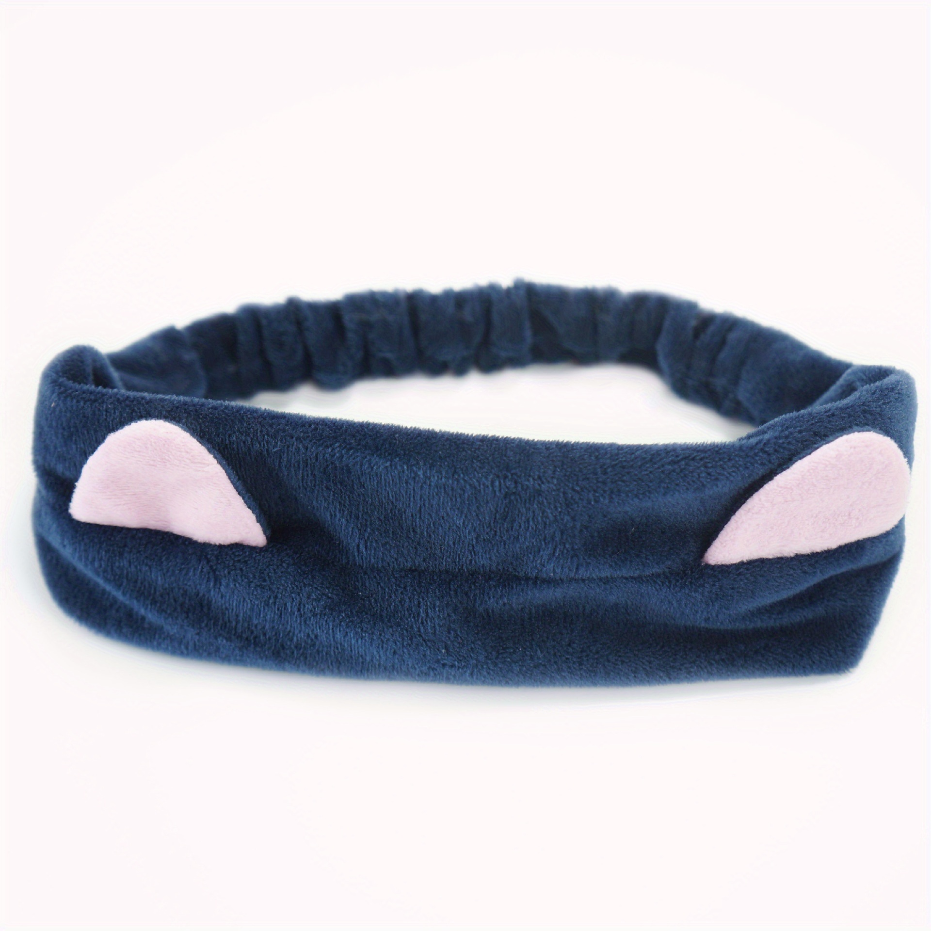 Cat Ears Headband Women Makeup Face Washing Cat Ears Bundle Headband