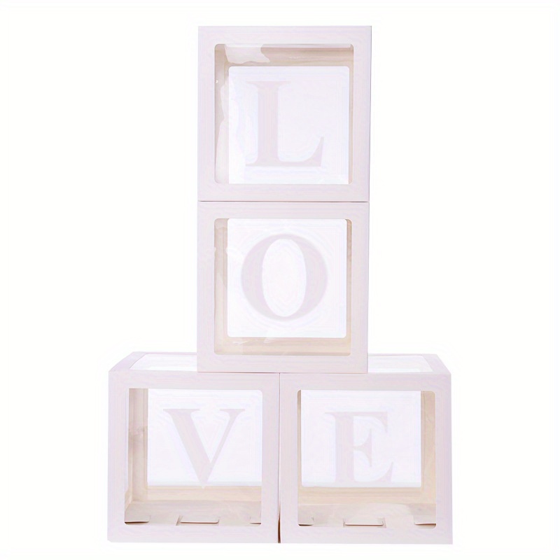 Transparent Balloon Box Birthday Party Wedding Event Decoration