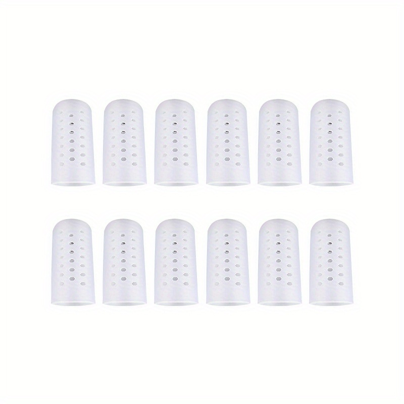 6 Pairs Big Toe Protector Anti Wear Silicone Protective Gear