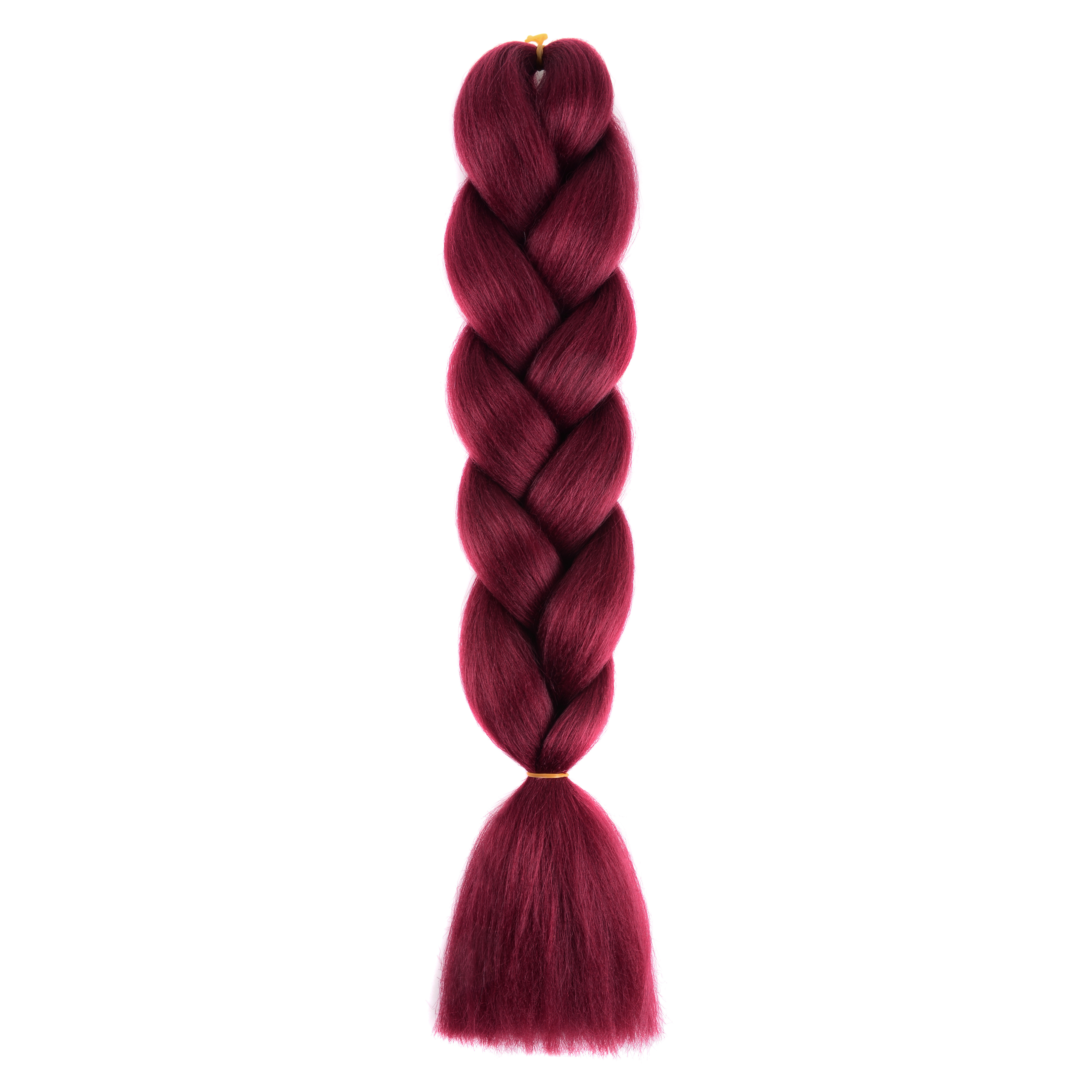 Burgundy jumbo bulk braiding extensions hair | crotchet braiding hair