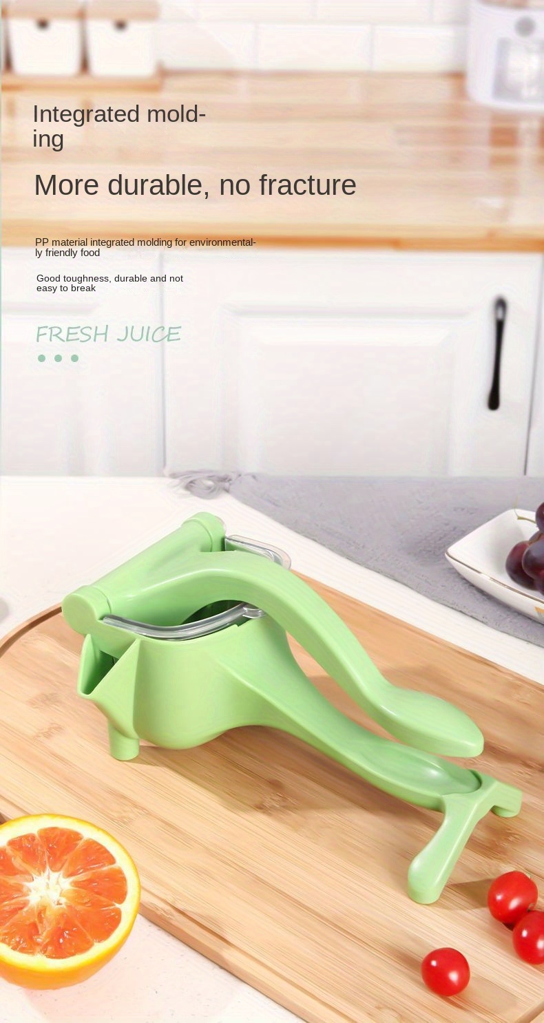 1pc manual juicer small portable multifunctional squeezer fruit slag juice separation fried juice press juicer details 2