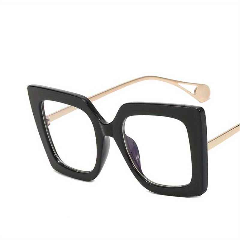 Square Frame Clear Lens Glasses Anti Light Reading Glasses