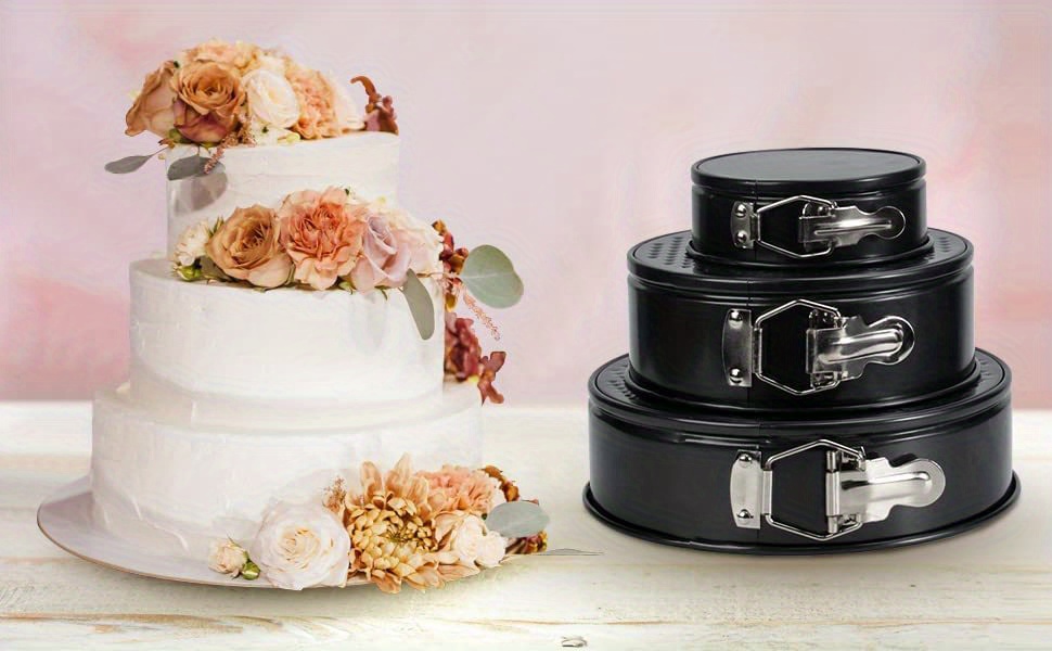 4/7/9/10inch Springform Pan Set Non-stick Cheesecake Pan Leakproof Round  Cake Pan Bakeware Bake Tray Tins Parties Wedding - Baking Dishes & Pans -  AliExpress