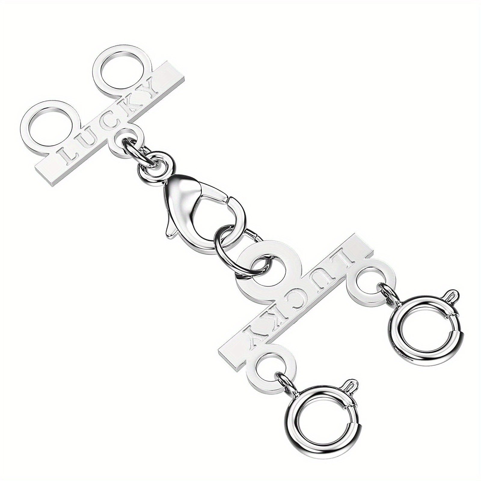 Necklace Layering Clasps Slide Lock Clasp Necklace Kuwait