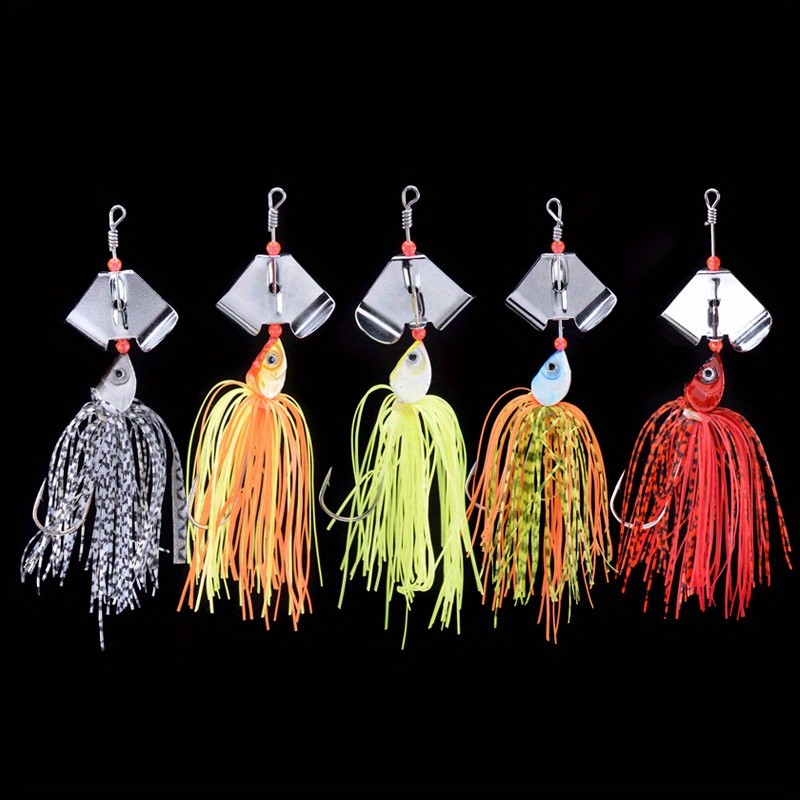 Box Weedless Chatter Bait Spinner Bait - Perfect For Catching Bass ...