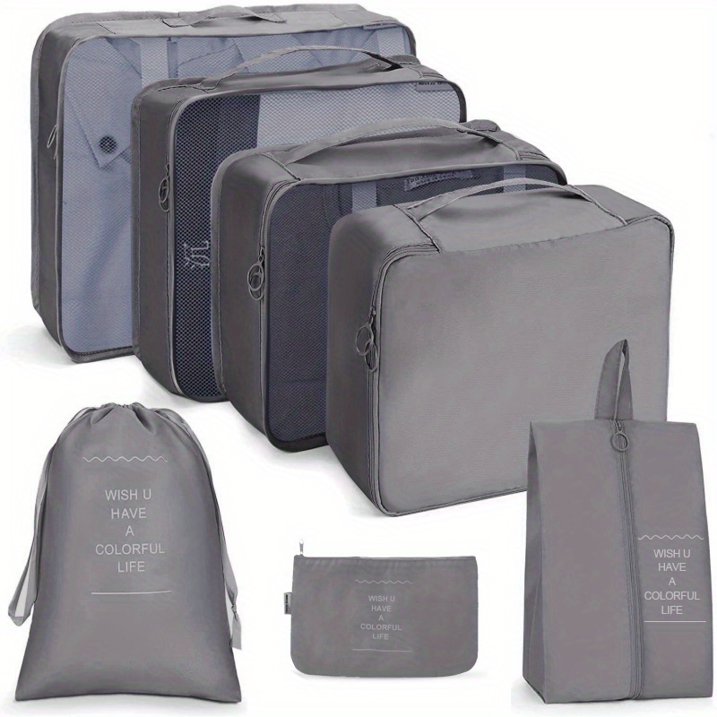 hefeilzmy Travel Home Organizer Zip Bag Case Portable