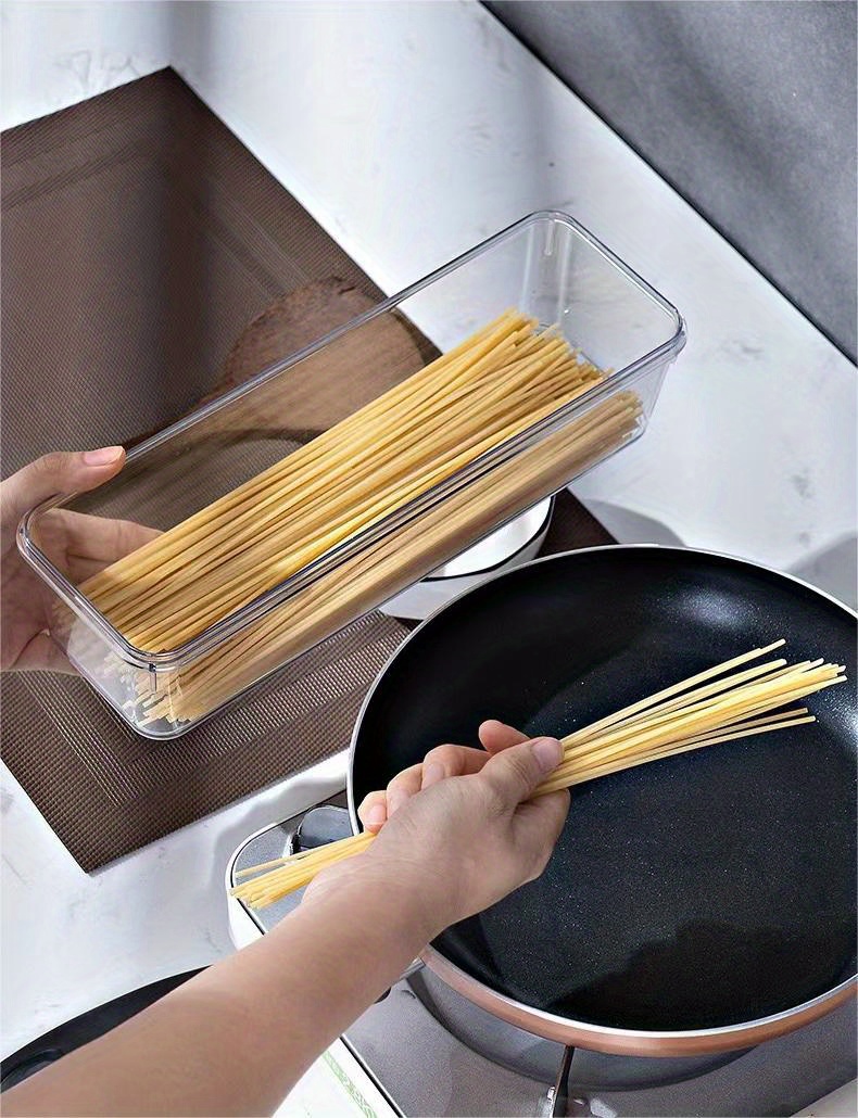Pasta Container With Lid, Sealed Food Storage Containers, Plastic