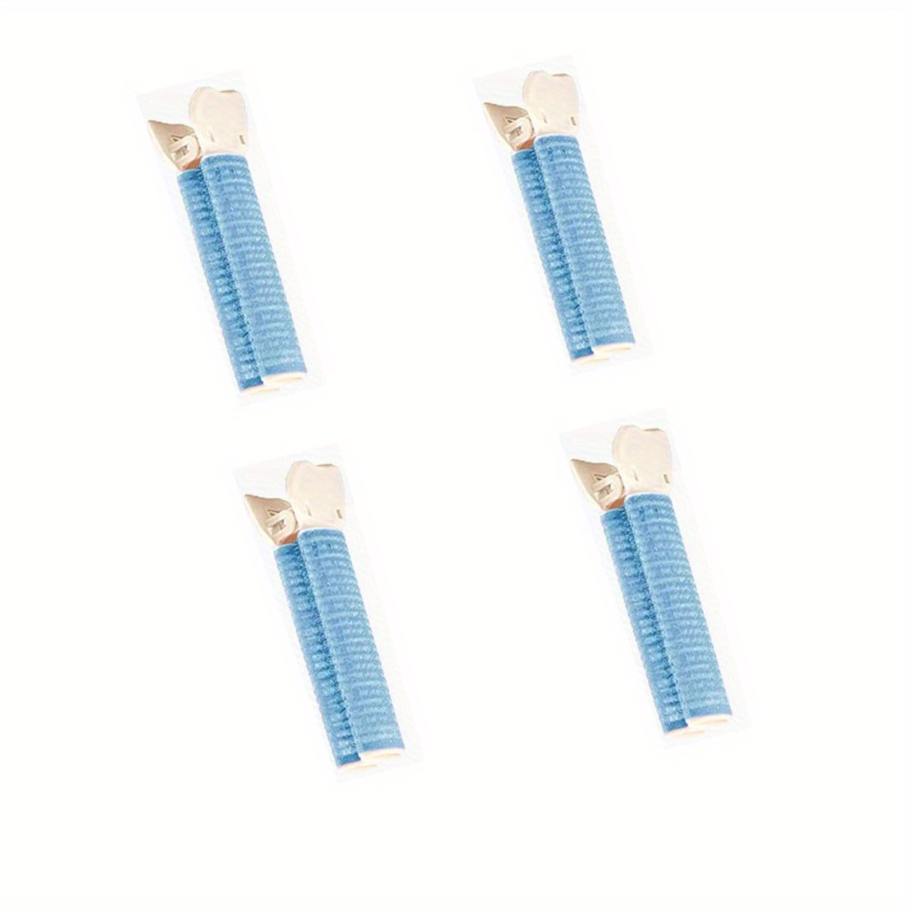 4PCS Colorful Fluffy Hair Clip for Braid Women's Head Accessory