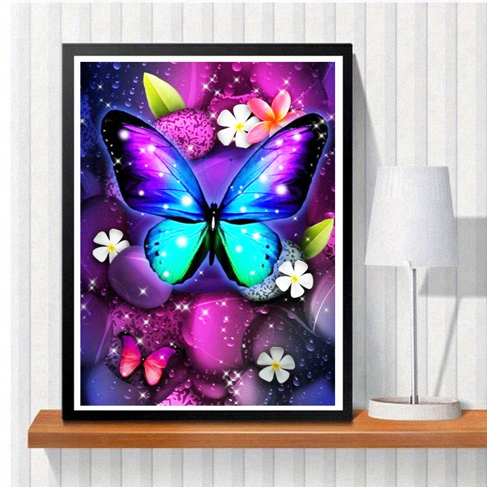 Cheap Dimond Painting Butterfly Diamond Art Mosaic Cross Stitch Kit Diamond  Art Painting Kits