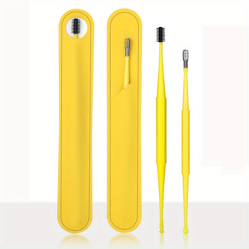 TENZI Round yellow wax applicator 5 pcs