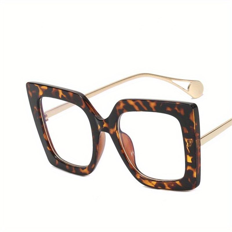 Square Frame Clear Lens Glasses Anti Light Reading Glasses