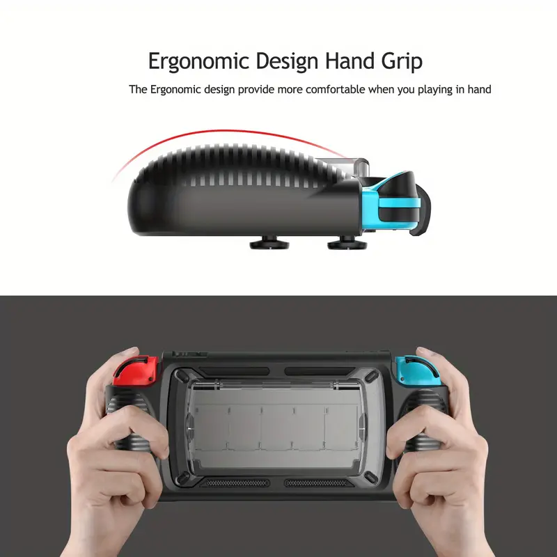 protective case for nintendo switch game console integrated ns protective sleeve detachable anti fall all inclusive protective case ns game console film host storage bag peripheral accessories details 0