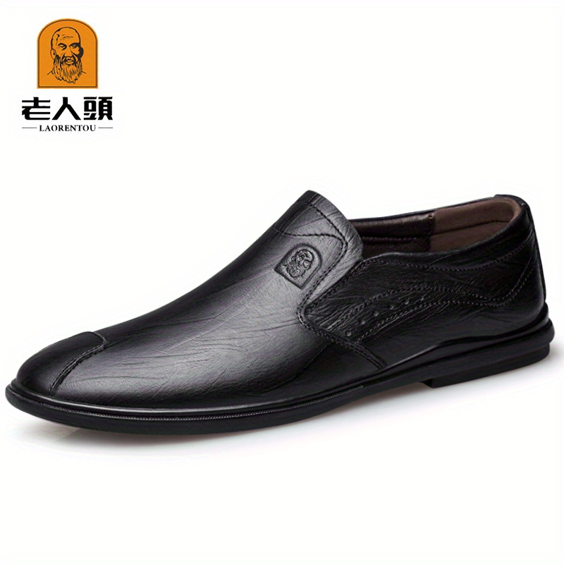 Luxury Men's Formal Shoes Slip on Flats Business Dress Shoes Male Footwear  New