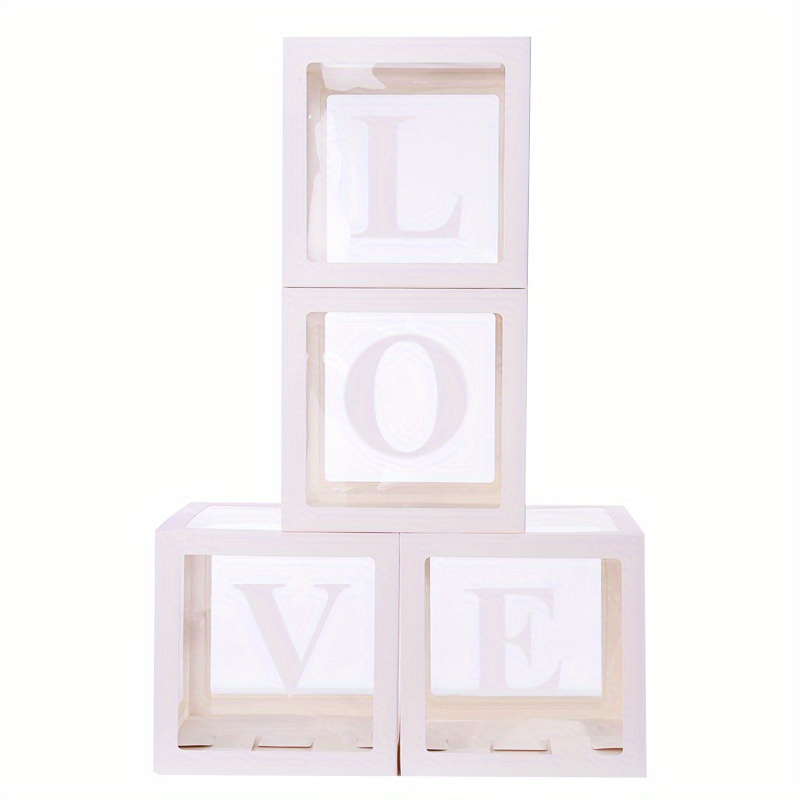 Transparent Balloon Box Birthday Party Wedding Event Decoration