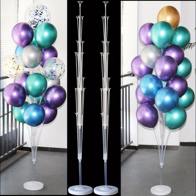 2 Set, 19 Palloncini Porta Palloncini A Tubi, Palloncino Coriandoli Colonna  Stand, Festa Di Compleanno Per Bambini Baby Shower Forniture Per  Decorazioni Di Nozze, Piccolo Regalo Creativo, Accessorio Per Le Vacanze,  Forniture