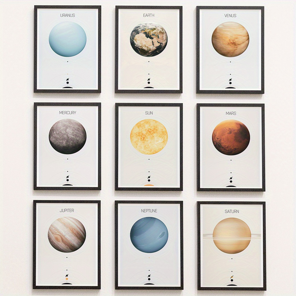 solar system poster vertical
