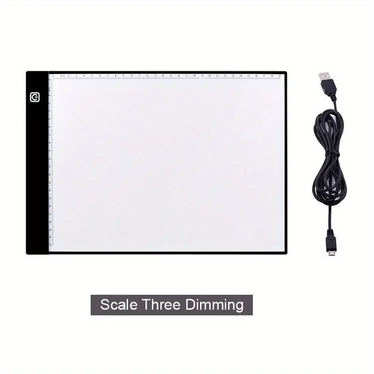 a4 digital graphics tablet led light box pad for writing painting drawing tracing usb electronic art copy board details 4