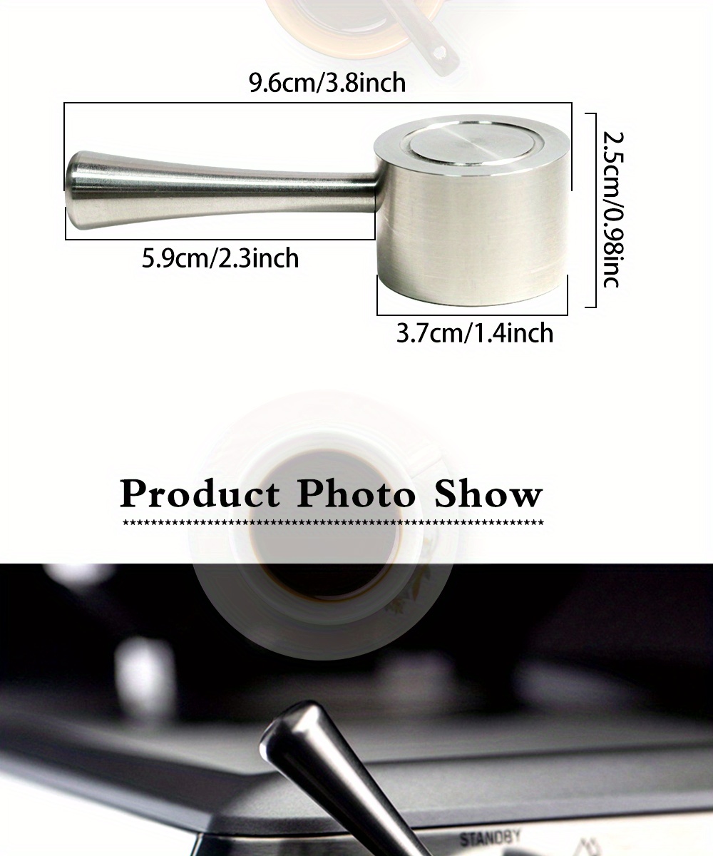 Coffee Machine Lever Stainless Steel Replacement Steam Lever Temu