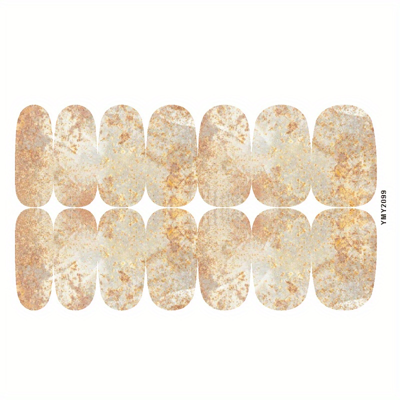 Marble Self-Adhesive Nail Polish Stickers - Manicure Decoration Kit