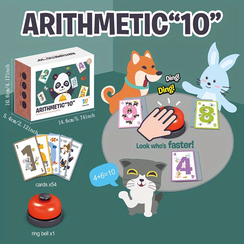 Grande P0PP Com 1-100 Números Brinquedo Jogo De Mesa, Quadrado Arco-Íris  Dimple Números 100 Brinquedos De Matemática De Bolha, Exercício Crianças