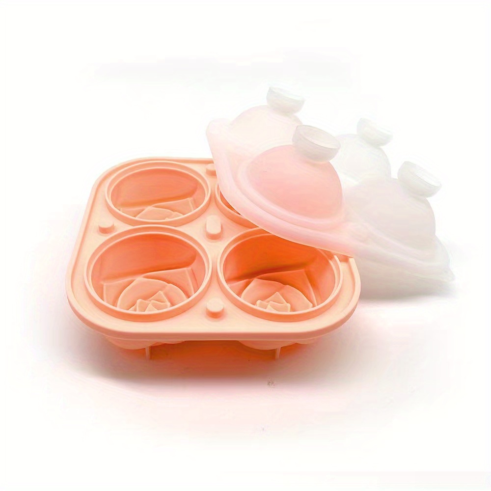 Pack 2,ice-cube Tray, Ice Mold,make 8 Cute Flower Shape Ice