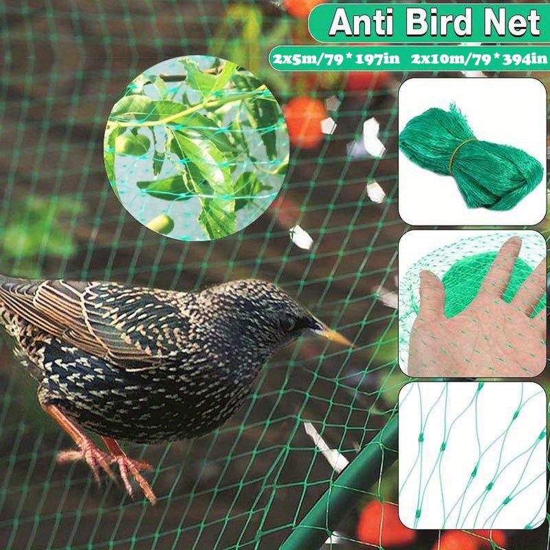 Anti Bird Net Garden Netting Mesh Protection Plants Veg - Temu