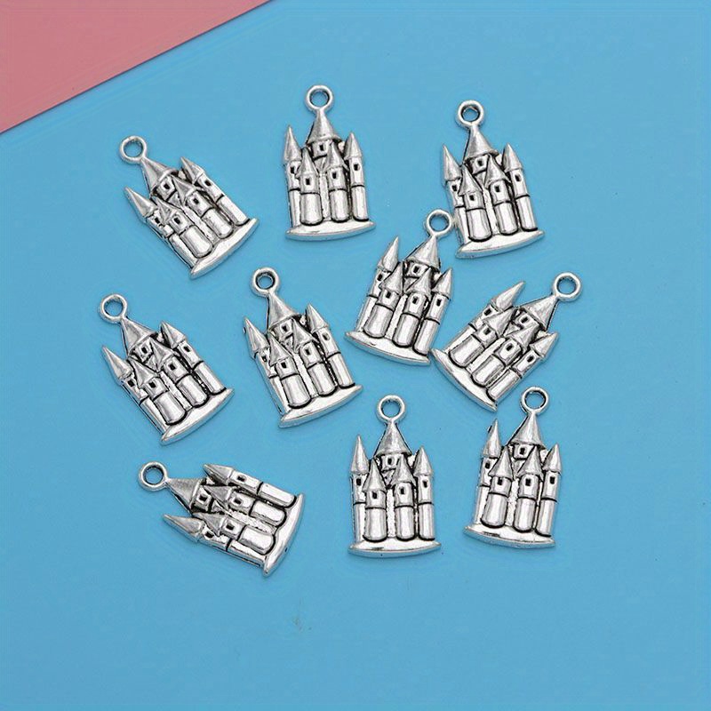 300 Pieces Smooth Tibetan Silver Metal Charms Pendants for DIY Craft  Jewelry Making Bracelet Necklace Pendant Earring Accessories