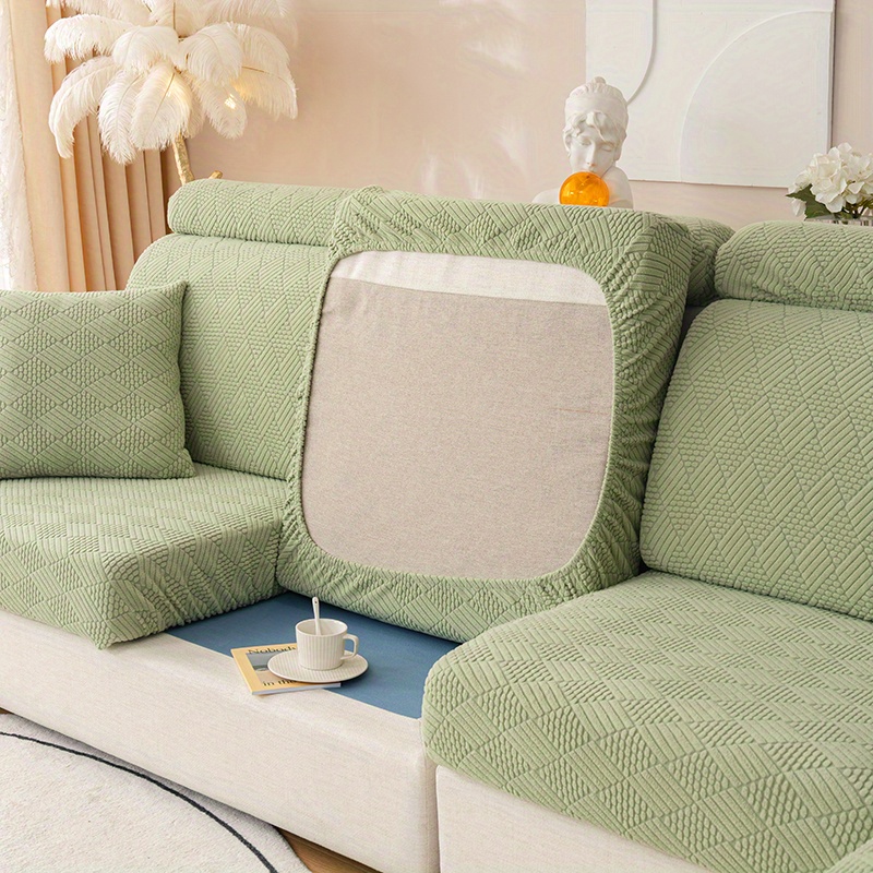 Couch Cushion Covers Stretch Slipcover Cushion Protector