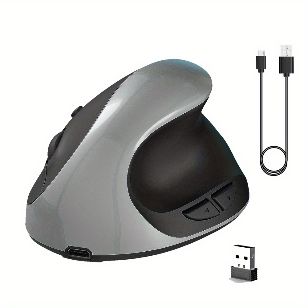 Souris verticale, souris ergonomique sans fil, souris d'ordinateur