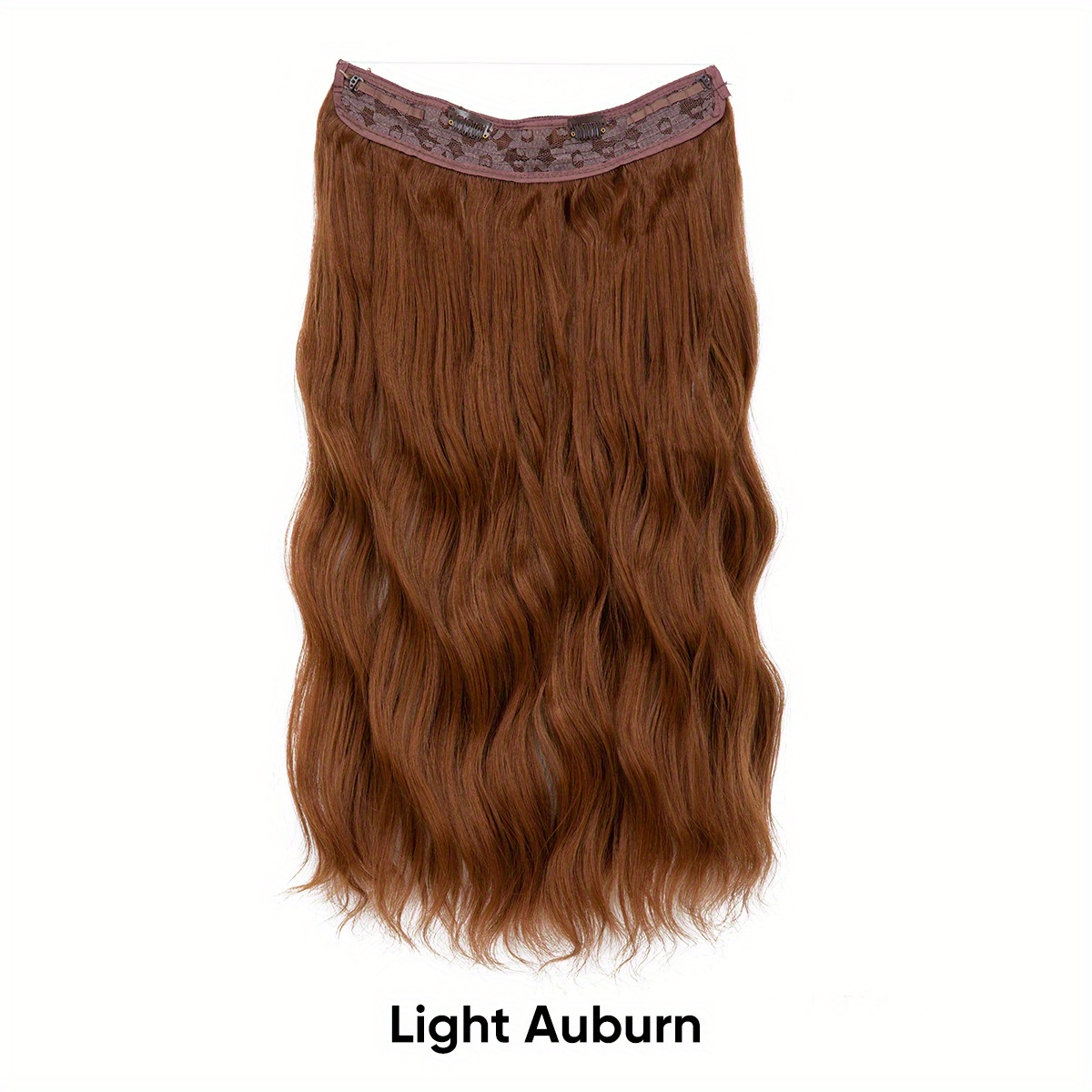 HOOJIH Wire Hair Extensions 2 Ways Adjustable Headband Size Curly Wavy Invisible  Wire Hair Extensions Hairpiece 20 Inch 140 Gram for Women - Dark Brown  price in Saudi Arabia,  Saudi Arabia
