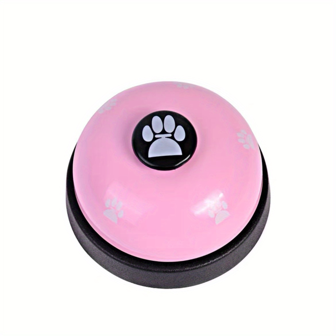 Pet Toy Training Interactive Toy Called Dinner Small Bell Footprint Ring Dog  Toys For Teddy Puppy Cat Pet Call Feeding Reminder