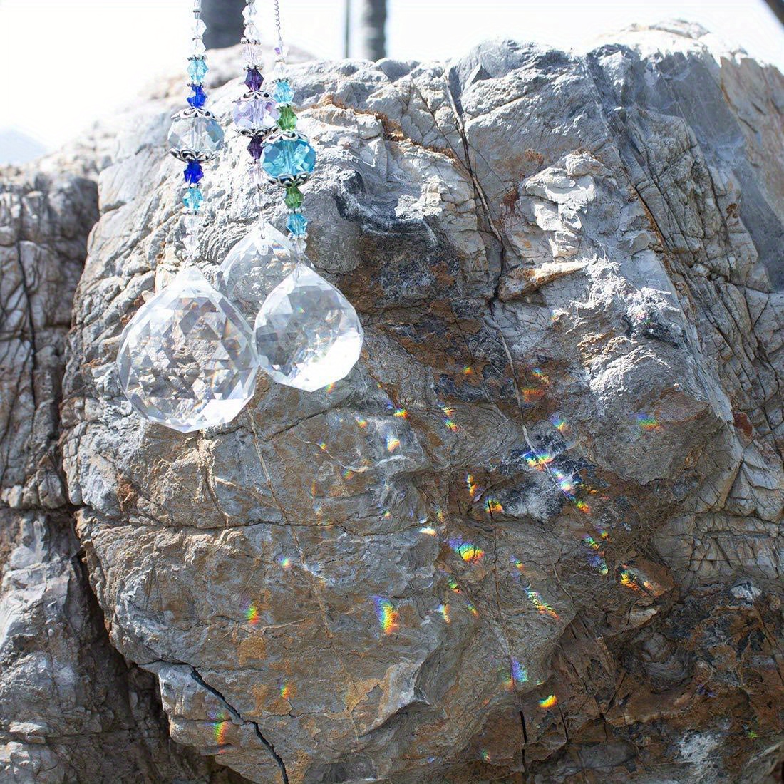 1pc fait à la main boule de cristal attrape soleil ornement - Temu France