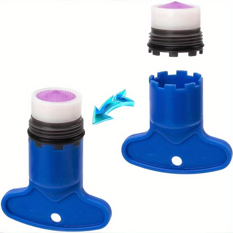 Outil aérateurs en plastique bleu Orange filtre anti-éclaboussures  universel aérateur de robinet clé d'installation détachée – les meilleurs  produits dans la boutique en ligne Joom Geek