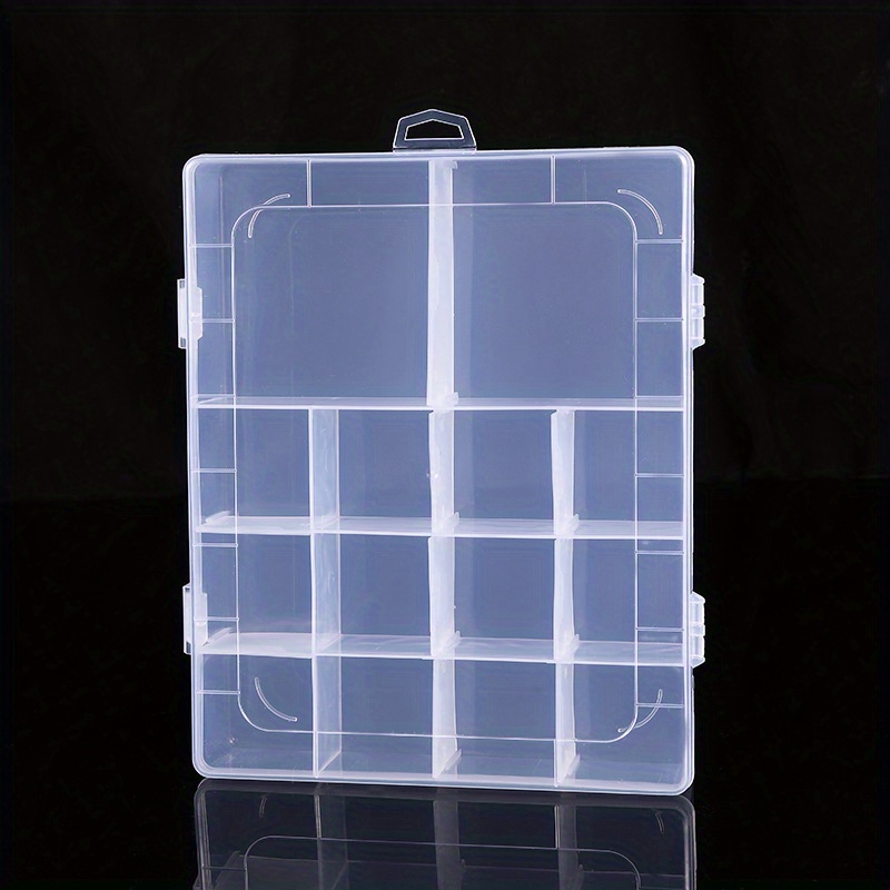 Generic ABS EVA Transparent Fishing Hook Storage Box Case Portable