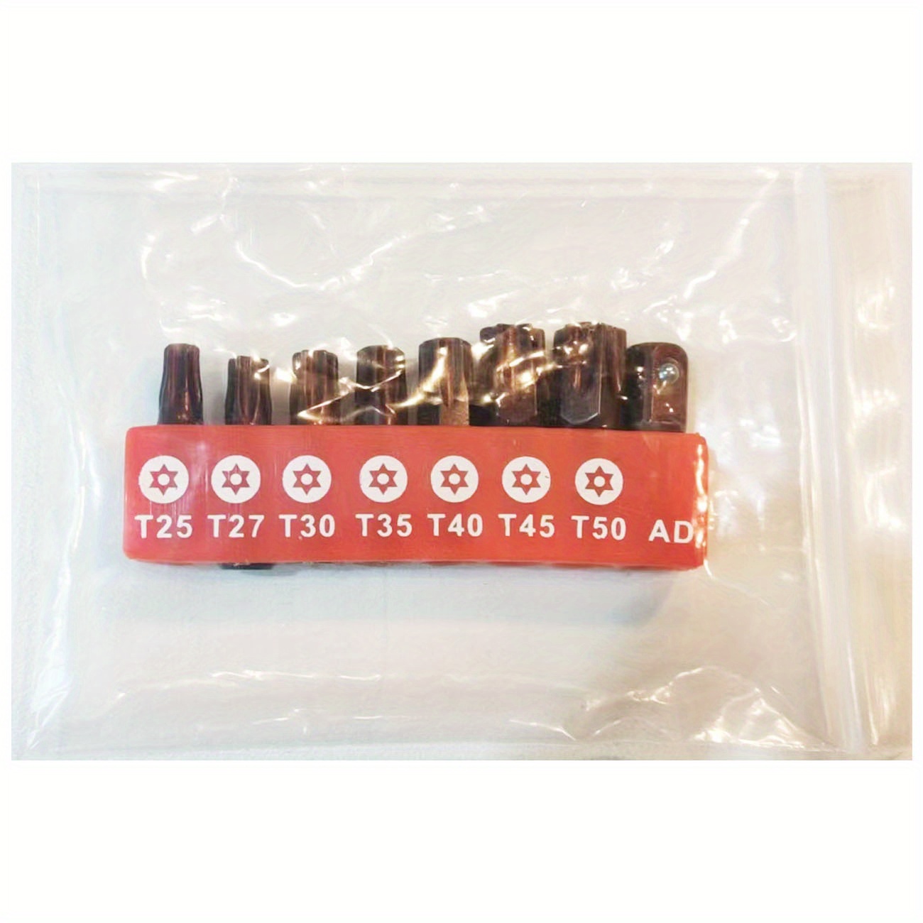 Image of 8pcs Tamper-proof Torx Bit Set, S2 Alloy Steel T25-t50 Or T5-t20 Security Tamper Resistant Star Bits. Nice Gifts
