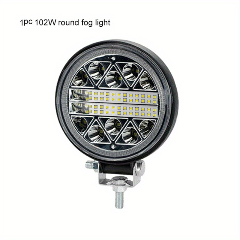X inch 48W 10-30V LED Work Light off Road Lamp Spot Headlight for Jeep - 2