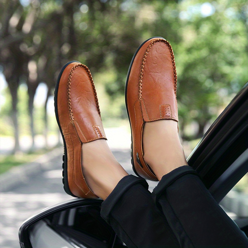 Men's Loafer Shoes, Lightweight Wear-resistant Walking Shoes