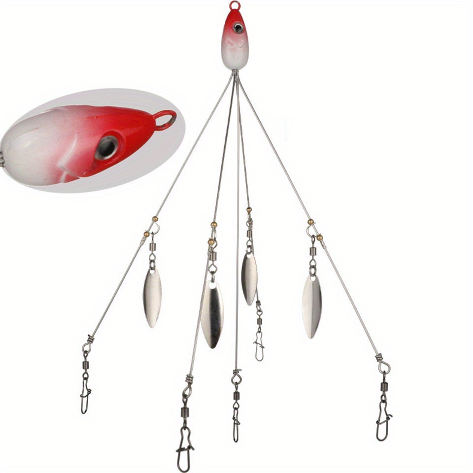 Bassdash Fishing Lure Alabama Rig Head Swimming Bait Umbrella Rig 5 Arms  Bass Fishing Group Lure Extend 18g Y2008302656 From Kkgdii, $66.72
