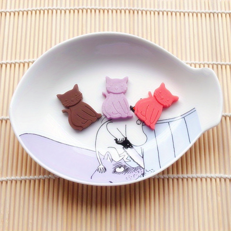 Cat Shape Ice Tray Silicone Mold, Cute Cat Ice Maker, Whiskey Ice Cube Tray,  Chocolate, Pudding, Jelly And Candy Molds - Temu