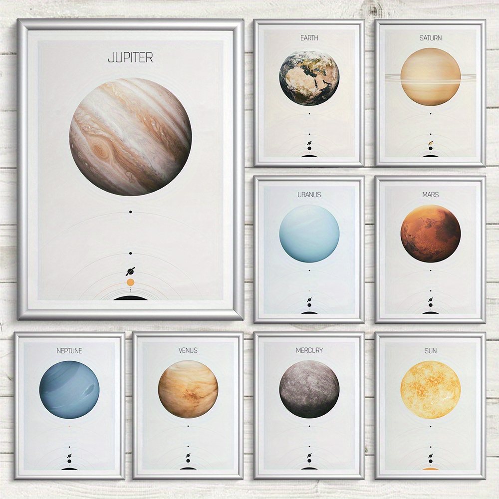 solar system poster vertical