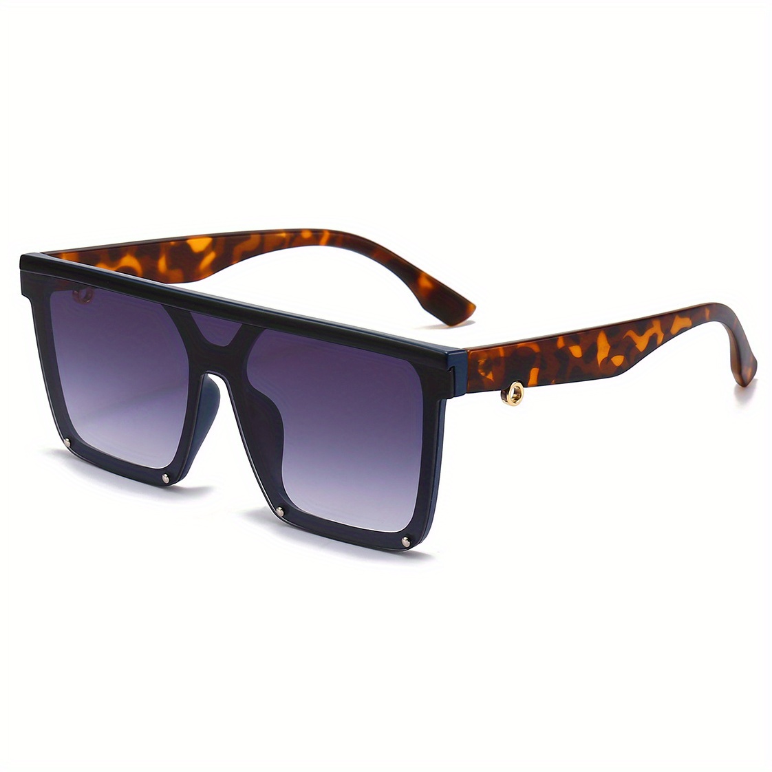 Men's Oversized Pc Sunglasses Rectangular Cool Y2k Multicolor Fashionable  Glasses Holiday Accessories - Temu Austria