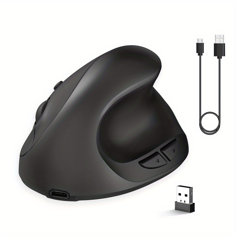 Hxsj Mouse Ergonomico Wireless Mouse Verticale Ricaricabile - Temu  Switzerland