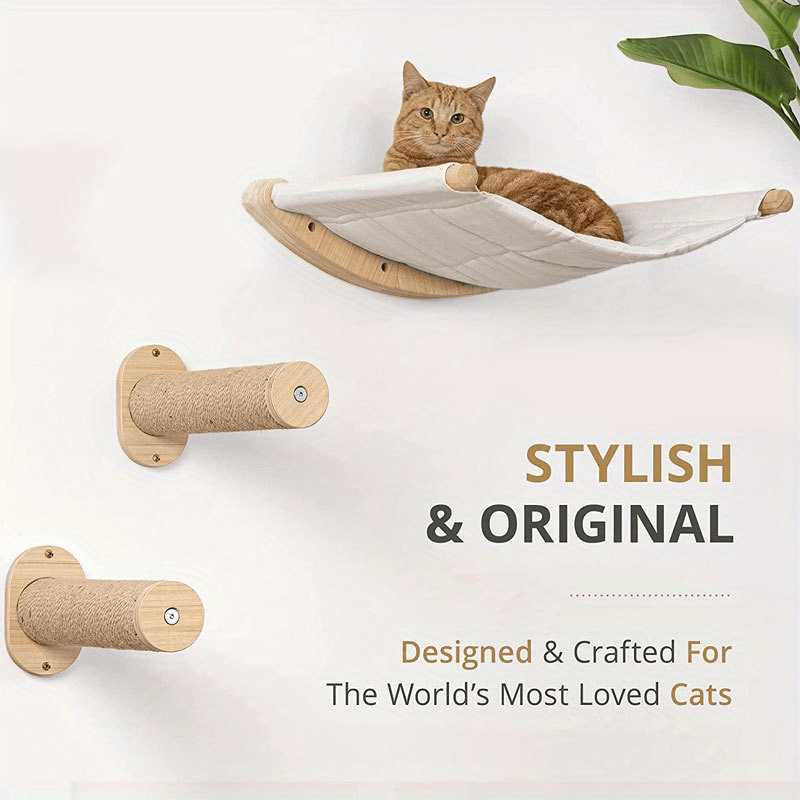 Wall mounted Cat Shelf Give Feline Friend A Temu United Kingdom